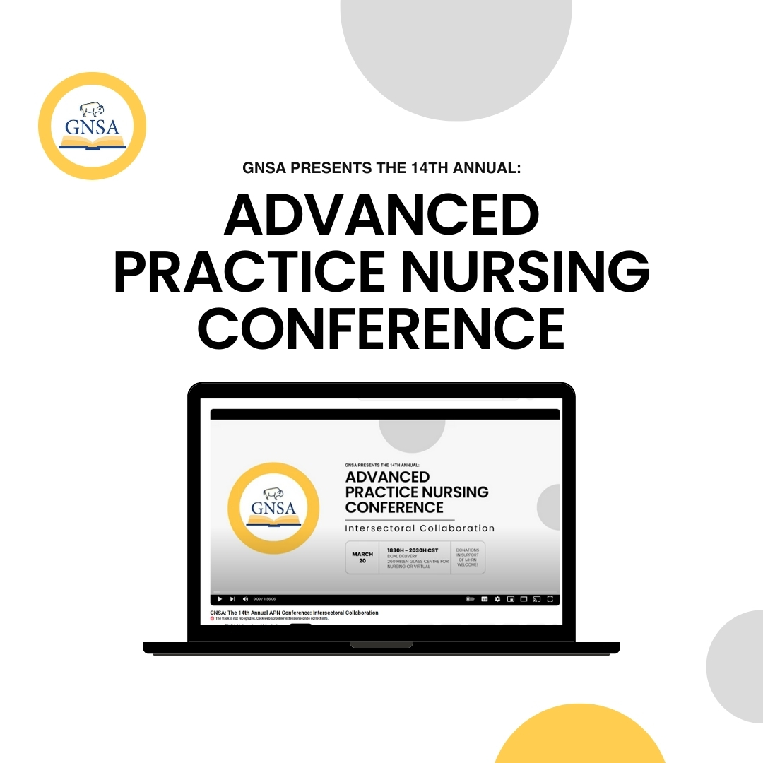Did you miss our conference? A recording of the conference is uploaded onto our YouTube channel. Link in our bio! 

✨✨✨✨✨

#umanitoba #collegeofnursing #nursing #gradstudent #gradnurses #manitobanurses #winnipeg #canadiannurses #RN #RPN #BN #MN #NP #PhD #academia #umgnsa