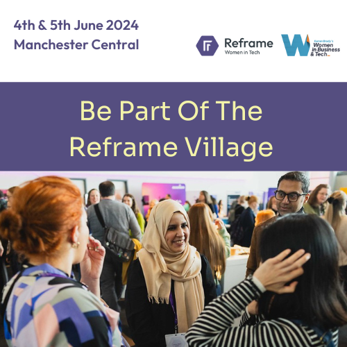 ReframeWIT (@reframewit) on Twitter photo ⭐ Be Part of The Reframe Village ⭐
We‘ve got 12 reclusive opportunities to join us and benefit from the footfall of this industry-leading event which attracts thousands of women.
loom.ly/8JxPDdE or hello@reframe-wit.com
#ReframeWITMCRJune24 #WIBTExpo ⭐ Be Part of The Reframe Village ⭐
We‘ve got 12 reclusive opportunities to join us and benefit from the footfall of this industry-leading event which attracts thousands of women.
loom.ly/8JxPDdE or hello@reframe-wit.com
#ReframeWITMCRJune24 #WIBTExpo