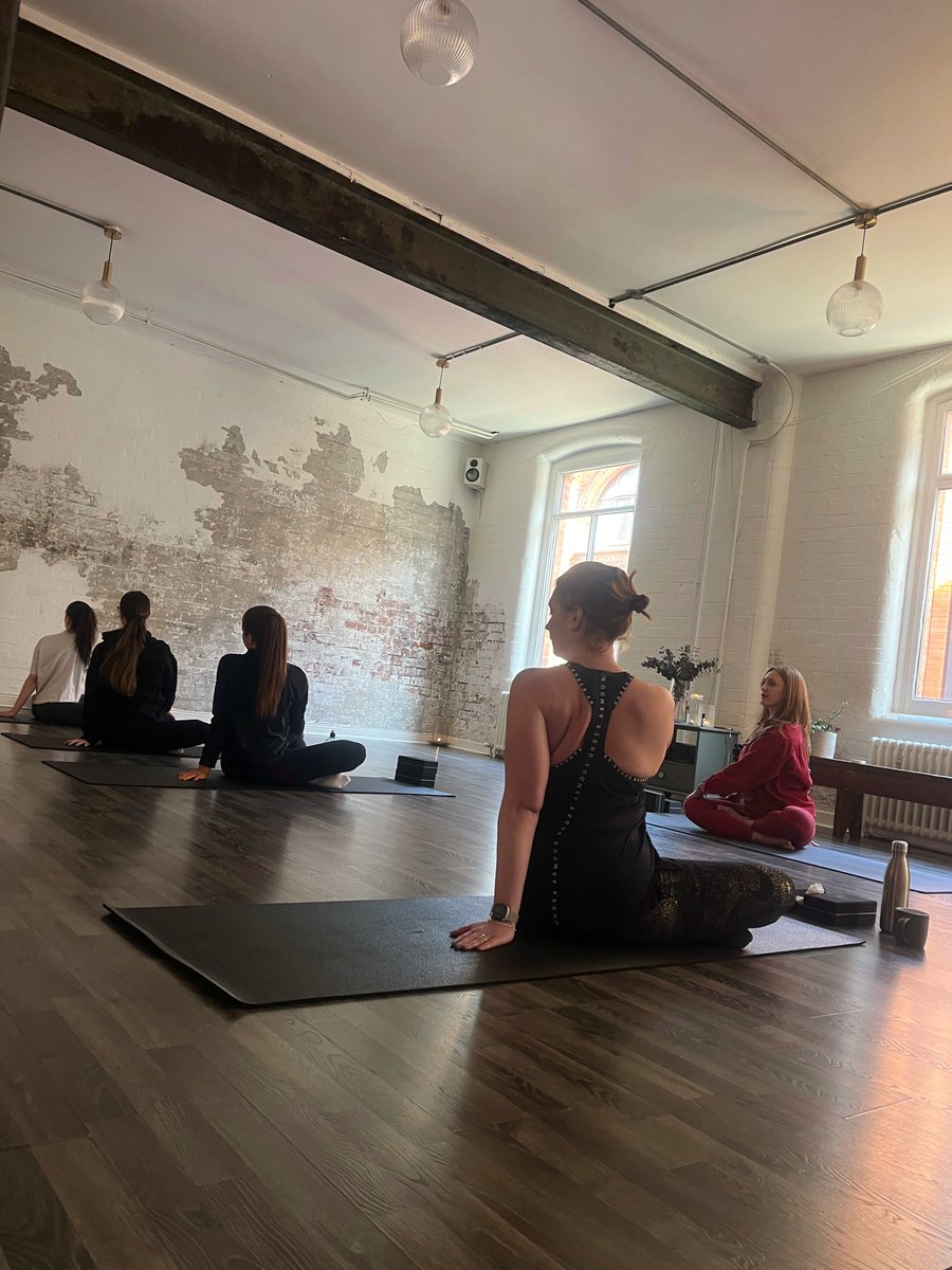 LSHIRELAND's tweet photo. Our Mental Health First Aiders ensured we embraced our mindfulness and prioritised our mental wellness at Studio 52 today with a special rejuvenating yoga session with "All Things Carla" during lunchtime. We took the chance to unwind, de-stress and re-centre amidst our busy day, learning relaxation techniques, meditation, and breath work.

A massive thank you to our Mental Health First Aiders (Sarah Adams-Rosa and Robyn Larmour) for organising this session and for their commitment to fostering a supportive and healthy work environment.

#mentalwellness #yogasession #workplacewellness #teambuilding #selfcare #mindfulness #healthyworkplace #employeeengagement

#mentalwellness #yogasession #workplacewellness #teambuilding #selfcare #mindfulness #healthyworkplace #employeeengagement