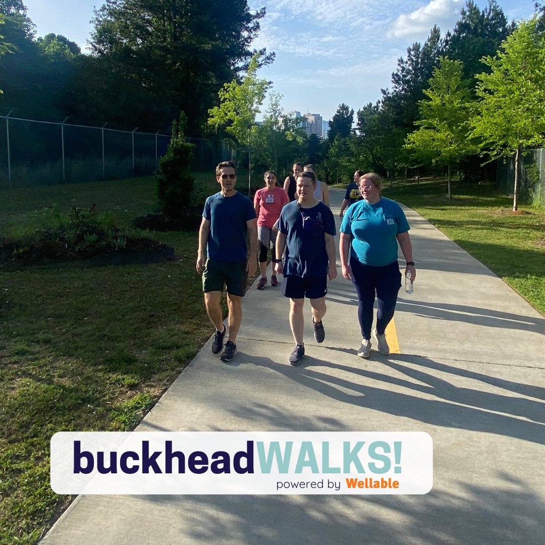 Get ready for the return of Livable Buckhead's FREE month-long walk challenge! Step into action between May 1-31 and earn points for every stride you take. Register for buckheadWALKS! and learn more at livablebuckhead.org/walk. buckheadWALKS! is powered by Wellable.