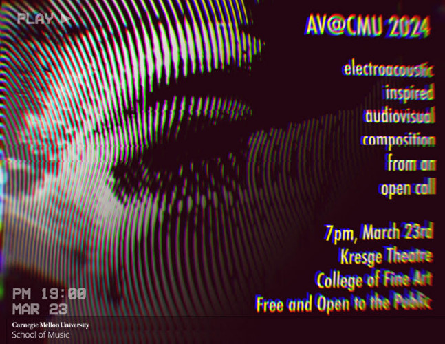 a_casales's tweet photo. ⚡️Gracias a los estudiantes de Carnegie Mellon University School of Music por seleccionar y presentar mi obra "Roar hills", en el marco del New Electroacoustic Inspired Audiovisual Composition (AV@CMU 2024).🔥
https://t.co/mtctkSnaGQ https://t.co/7jA92OFuat