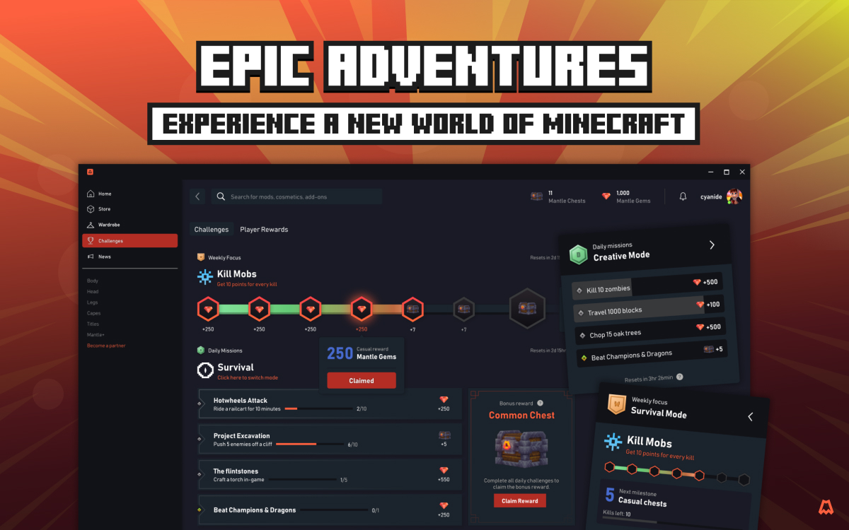 Mantle · Minecraft Capes tweet media