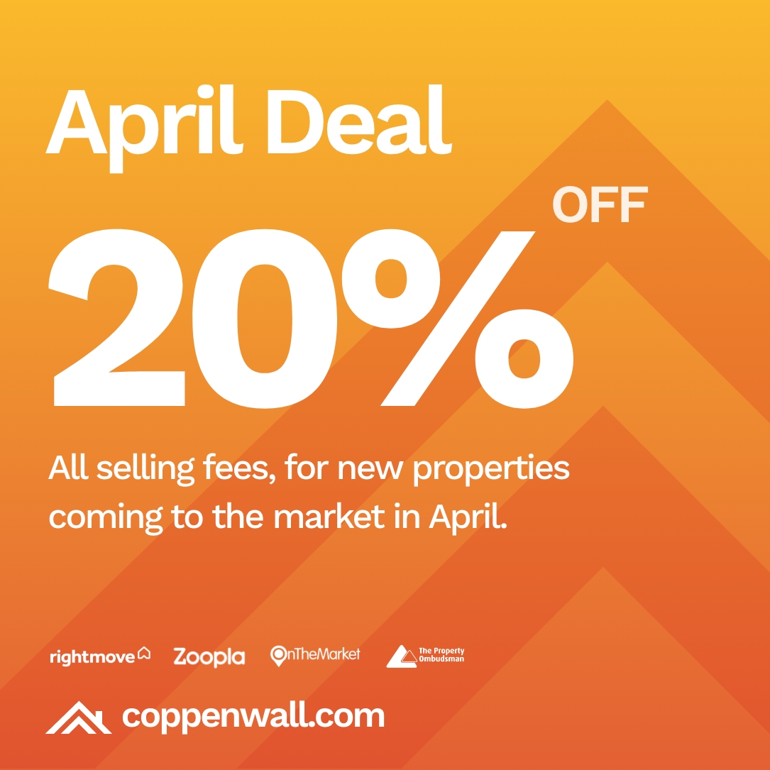 coppenwall's tweet photo. We've sold over 45 properties so far this year and the market has certainly picked up recently, hitting nearly 20 sales this month alone.
We are offering 20% off our sales fees if you come to the property market during April.
#Coppenwall #EstateAgents #Rossendale #SpringOffer https://t.co/9gOEw8pf3y
