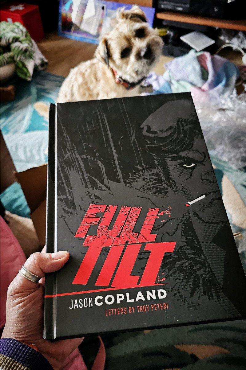 KiyarnT's tweet photo. @JasonCopland Full Tilt has landed in the UK! Absolutely beautiful book. Well done Jason! https://t.co/Ar6qvxHPVT