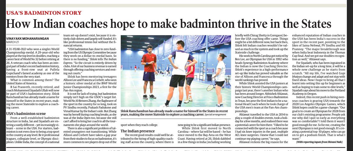 Thank you <a href="/IndianExpress/">The Indian Express</a> <a href="/vinayakkm/">Vinayakk</a> for the recognition!