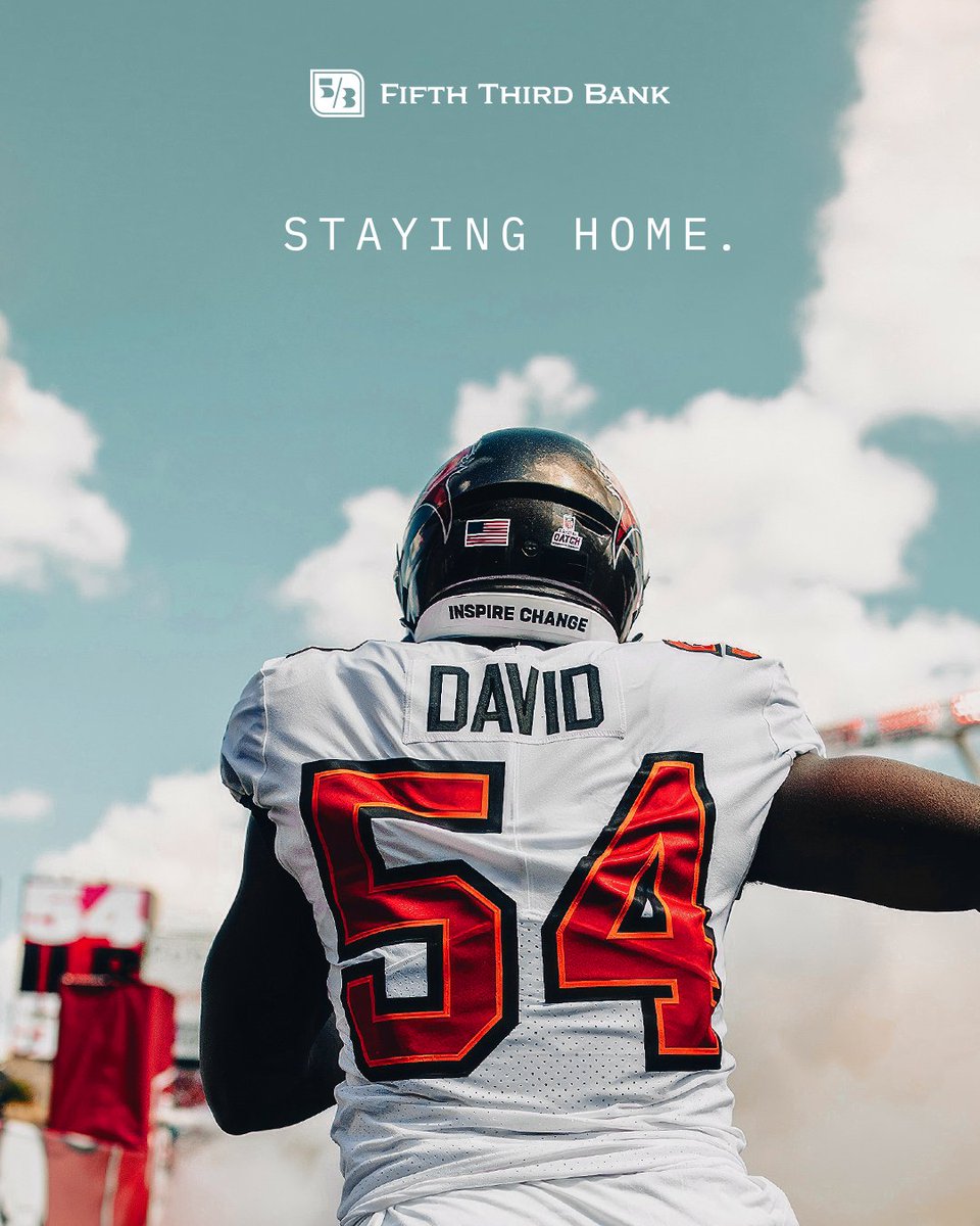 Buccaneers's tweet photo. Tampa Bay wouldn’t be the same without you, 5️⃣4️⃣. https://t.co/i7hZgiEkKr