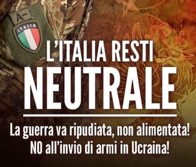 mark_dive's tweet photo. @GiorgiaMeloni #NoWar 
#FuckNaziUkraine
#FuckNATO
#FuckEU
#FuckUSA https://t.co/ShhRnkUE7j