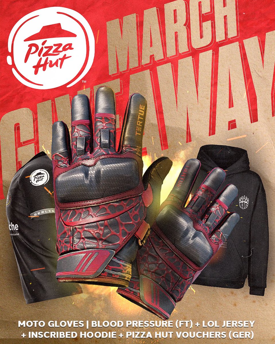 ᵂᴱᴿᴮᵁᴺᴳ 
Get the right start to the weekend with our #PizzaHut giveaway! 🍕

To enter:
🔁 Retweet 
🫂 Tag a friend who is always hungry!

The three winners are rolled on the 29th of March!