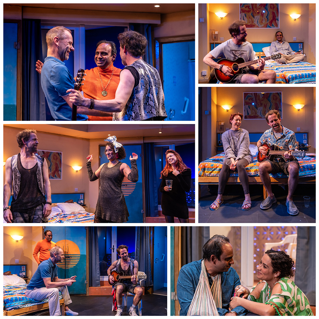 Hamps_Theatre's tweet photo. Huge congratulations to the company of Neil D'Souza's ⭐️⭐️⭐️⭐️'genius' (The Guardian) #HTOutOfSeason for their fabulous run! #BreakALeg for your last two performances today! https://t.co/M0M0yAsDud