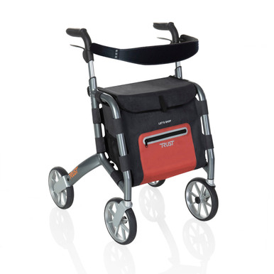 The Let's Shop Rollator features a water-resistant, insulated shopping bag with a removable inner bag that can store up of 26.5lbs, has a built in seat, ergonomic handles, a full break system, and 8' wheels. 

#shopping #shopyeg #shopyyj #inpersonshopping #accessibleshopping