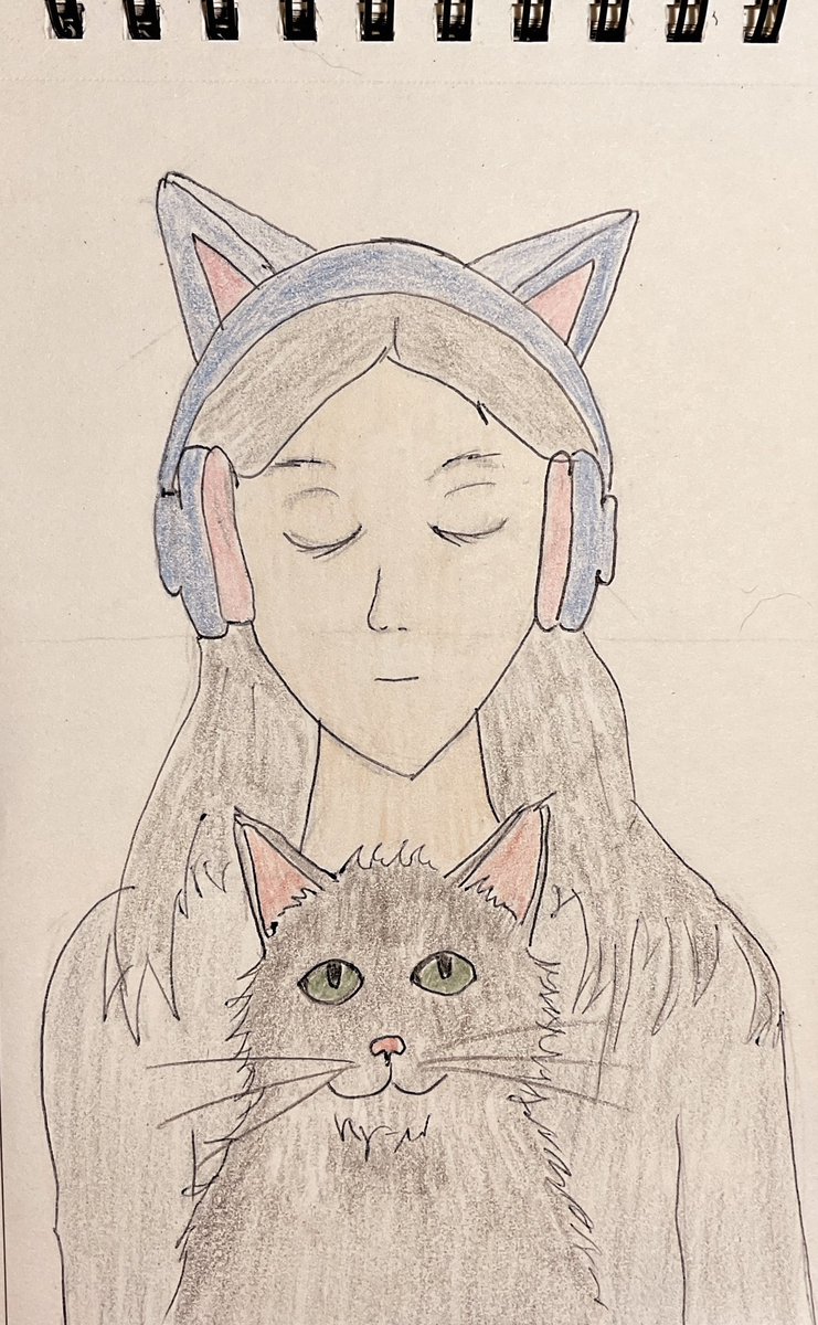 hermioink's tweet photo. #cats
#girls
#animals
#Drawings
#Hermio 
#Dailychallenge 
#anthro https://t.co/JDQiXJueep