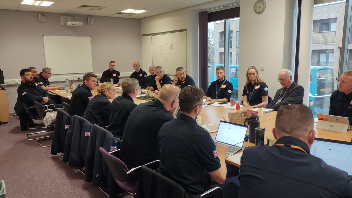 Great to see the #UKISAR team from up and down the country visiting @MerseyFire for the #UKISAR National User Group. Looking forward to the next one in South Wales in July! #NUG #UKISAR