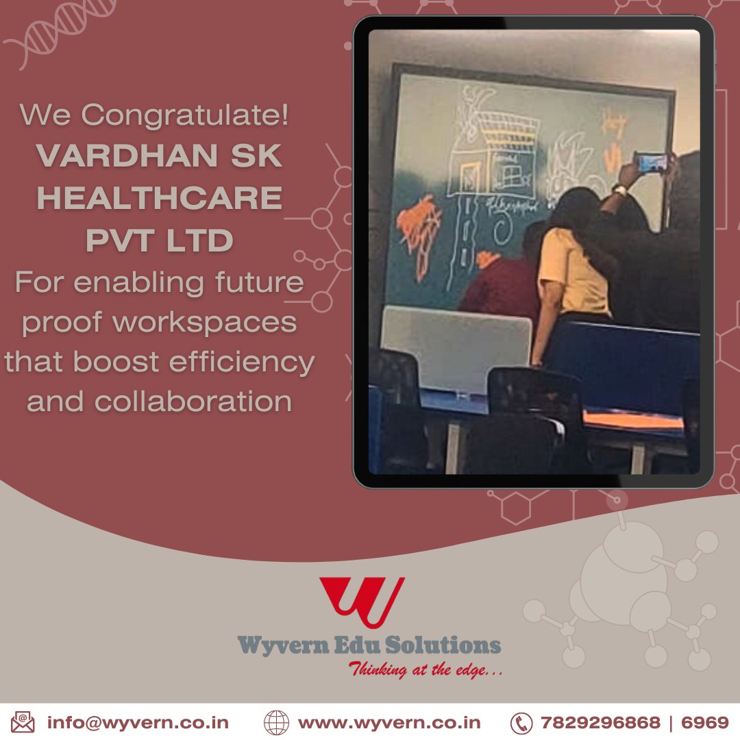 This is Why We Do,
What We Do.

#SmartClassroom #interactivedisplay #21stcenturyschool #IFPD #PUCollege #degreecollege #schooleducation #schoolowners #edtech #21stCenturyEducation #SmartClassroom #wyvernedusolutions #SmartLearning #VardhanSkHealthcarePrivateLimited