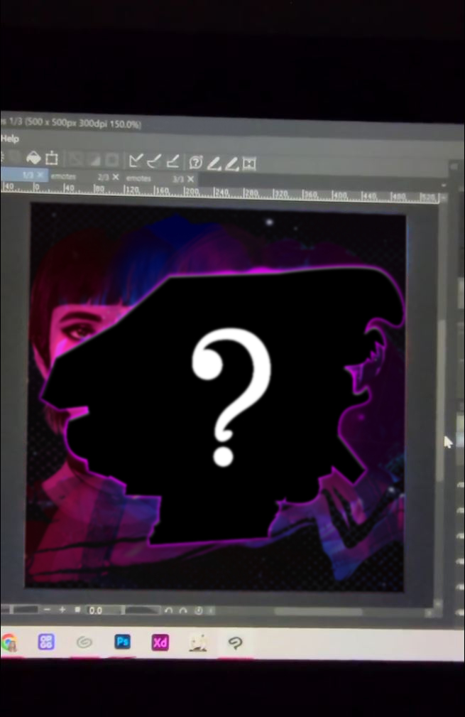 GfxChristine00's tweet photo. Can you guess what's coming next? 🤔 #LogoTeaser #ComingSoon https://t.co/N1x02fOiKP