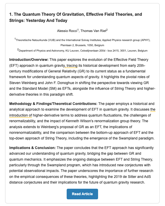 This week we updated the look of our newsletter. 🥳🦜

In addition, it also features a feedback form to find the optimal number of papers per newsletter. 

Sign up at 👉 paperparrot.ai  👈to get your own personalized research newsletter every Monday.