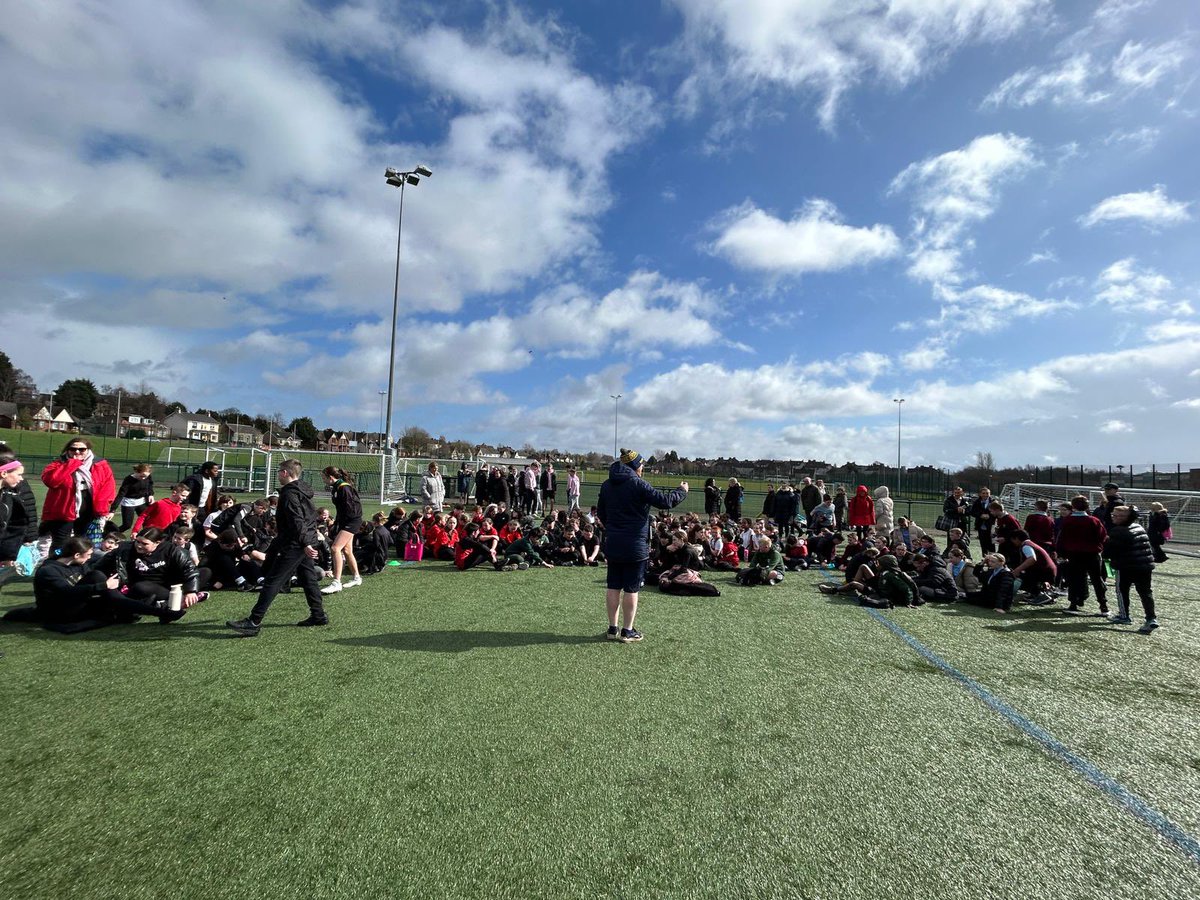 Massive thank you to @st_ambrose_pe for letting us host our rugby festival today, and for letting us borrow your sport leaders. Well done to all P7’s from @bartholomew_st @StAugustine_PS @StBridgetsPS @stfrancisoa @stkevinsnlc