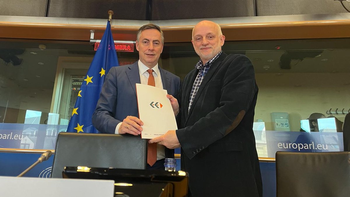 This week EED Executive Director @j_pomianowski launched EED's 2023 Annual Report in the European Parliament. Read more here: bit.ly/4aaURNG