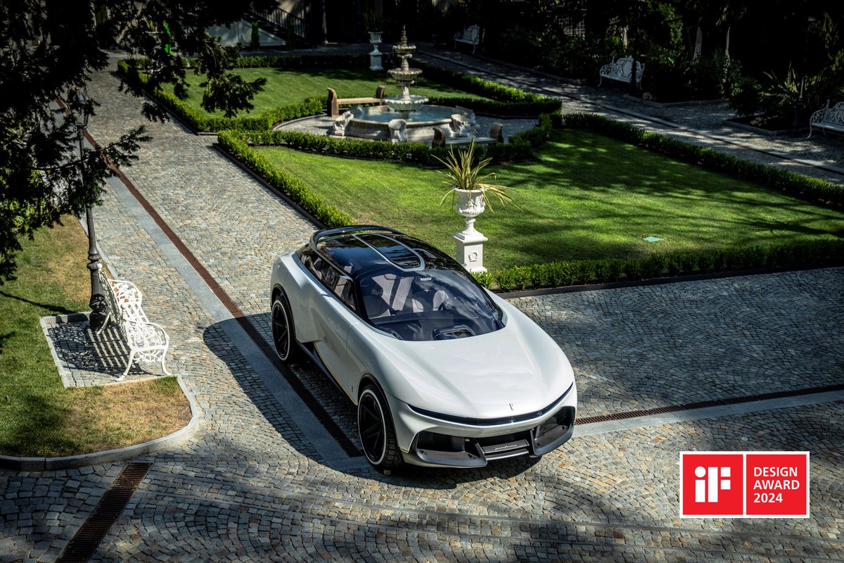 #AutomobiliPininfarina has been recognised with a prestigious #iFDesignAward for its #PURAVision concept electric Luxury Utility Vehicle. The concept showcases the company's signature #PURAdesignphilosophy, bridging the past and future of iconic design together.