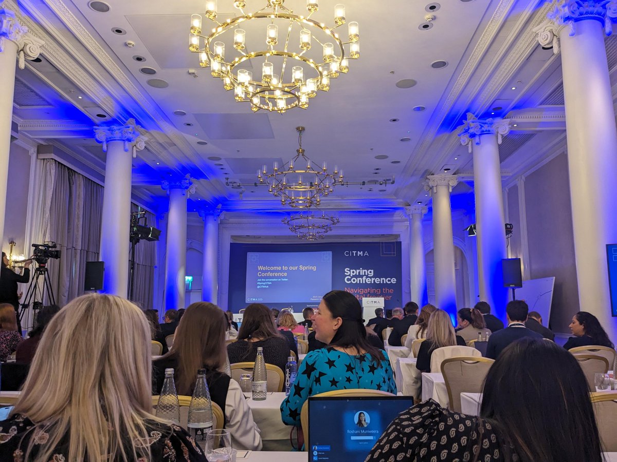 Stratagem_IPM's tweet photo. Abigail and Georgina, Trade Mark Attorneys, enjoyed attending the #SpringCITMA conference last week. The event focused on advancements in AI technology &amp; its impact on UK &amp; global IP rights. It was great to catch up with &amp; meet our associates and the @CITMAuk team in person. https://t.co/V7OuKKb1XE