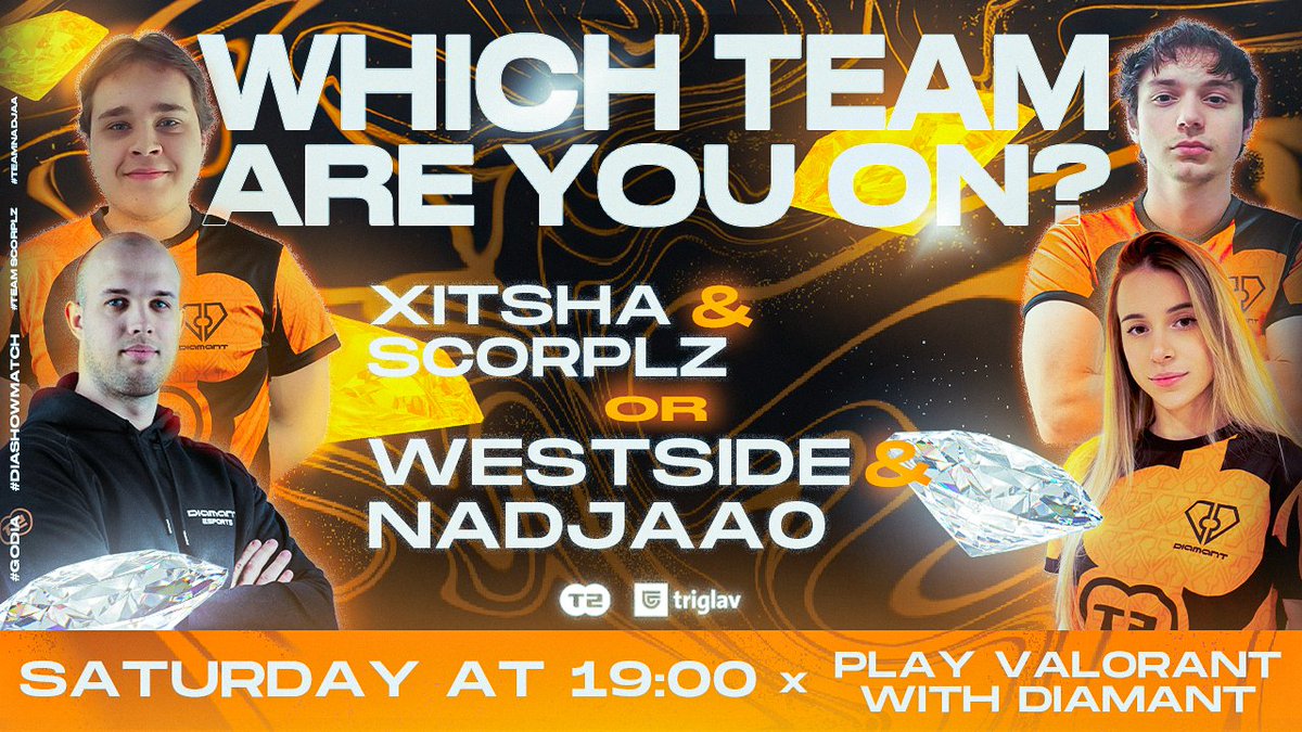 🗣️ Don't miss your chance to play with 🇵🇱@euwestside, 🇵🇱@XITSHA1 and our streamers tomorrow at 19:00‼️ You can participate by joining 🇸🇮 @scorp_lz on YouTube or 🇷🇸🇬🇧@nadjaa0_ttv on Twitch 🤩