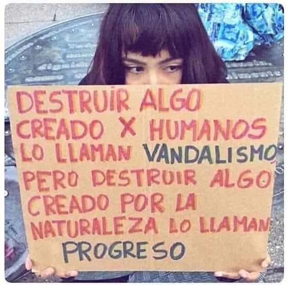 #DíaMundialDelAgua Entre el vandalismo y el progreso desinformemonos.org.mx

#DeRedes