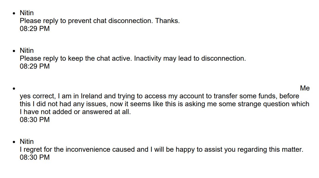 tapesh2's tweet photo. 2/2 please see few chats attached below. Either its a glitch from server that interaction is delayed, or some technical fault but  experience was terrific, @AxisBank @AxisBankSupport #CustomerService #CustomerExperience #AxisBank https://t.co/ninO7oacga
