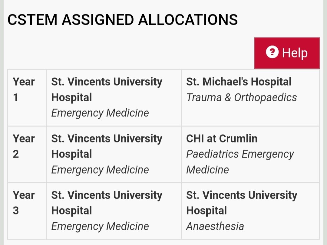 Delighted to hear today that I'll be coming to <a href="/edsvuh/">SVUH ED</a> <a href="/SVUHTrauma/">SVUH Trauma Unit</a> for my CSTEM training over the next 3 years starting in July. Really looking forward to everything that is to come! Can't wait to get stuck in.