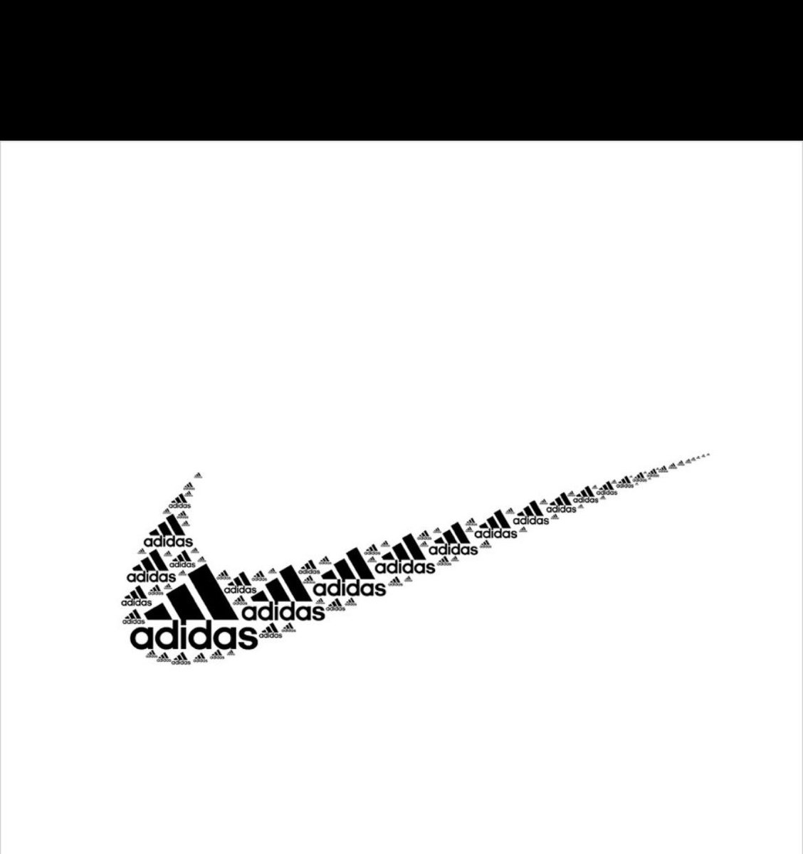 SattyMootien1's tweet photo. Just a playful update of the Nike logo to inspire &amp; unite 🤡🤡🤡 https://t.co/pWOmuWcfPf