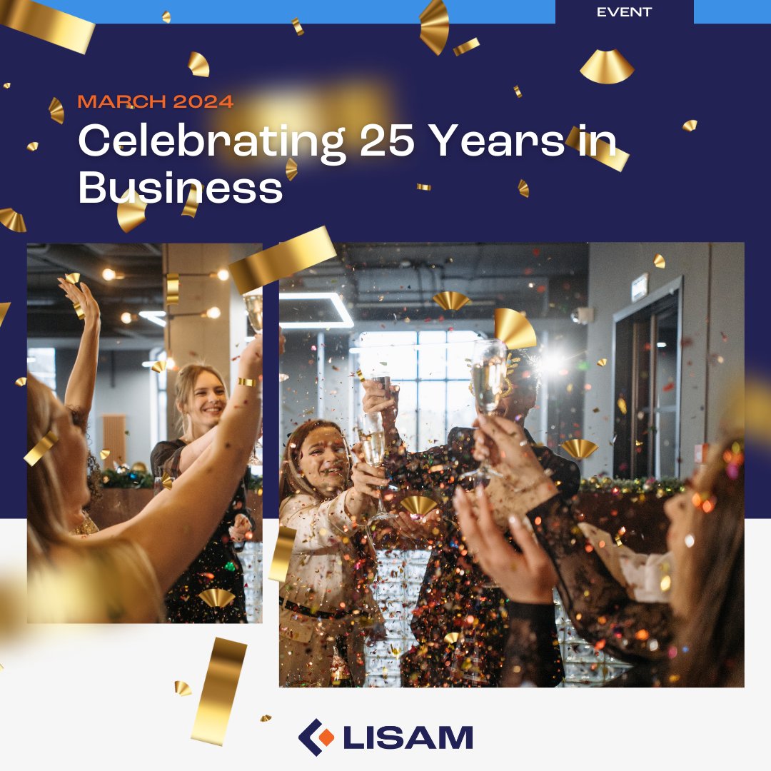 LisamSystems's tweet photo. Get ready to raise a glass because tomorrow we’ll be celebrating Lisam's 25th anniversary! 🎉🎂
Stay tuned for more pictures and moments from our anniversary celebrations. 📷✨
#Lisam25 #ChemicalCompliance #EHSManagement #EXESS #ComplyStation #Lisam #SmartCompliance https://t.co/ckdapqPokx