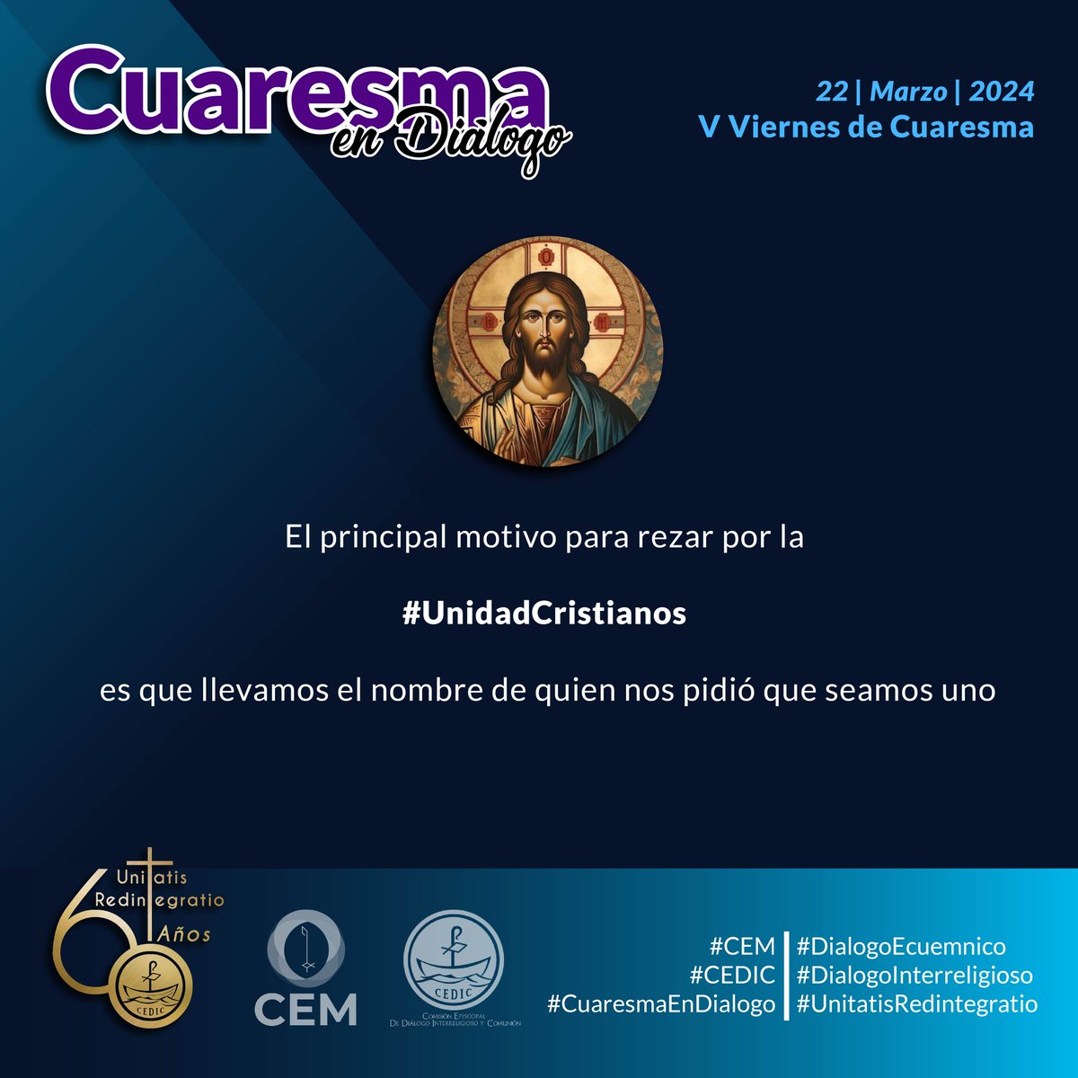 CedicCem's tweet photo. #CuaresmaEnDialogo
#CEDIC
#CEM
#DialogoEcumenico
#DialogoInterreligioso
#UnitatisRedintegratio https://t.co/kXMzbgqTsl