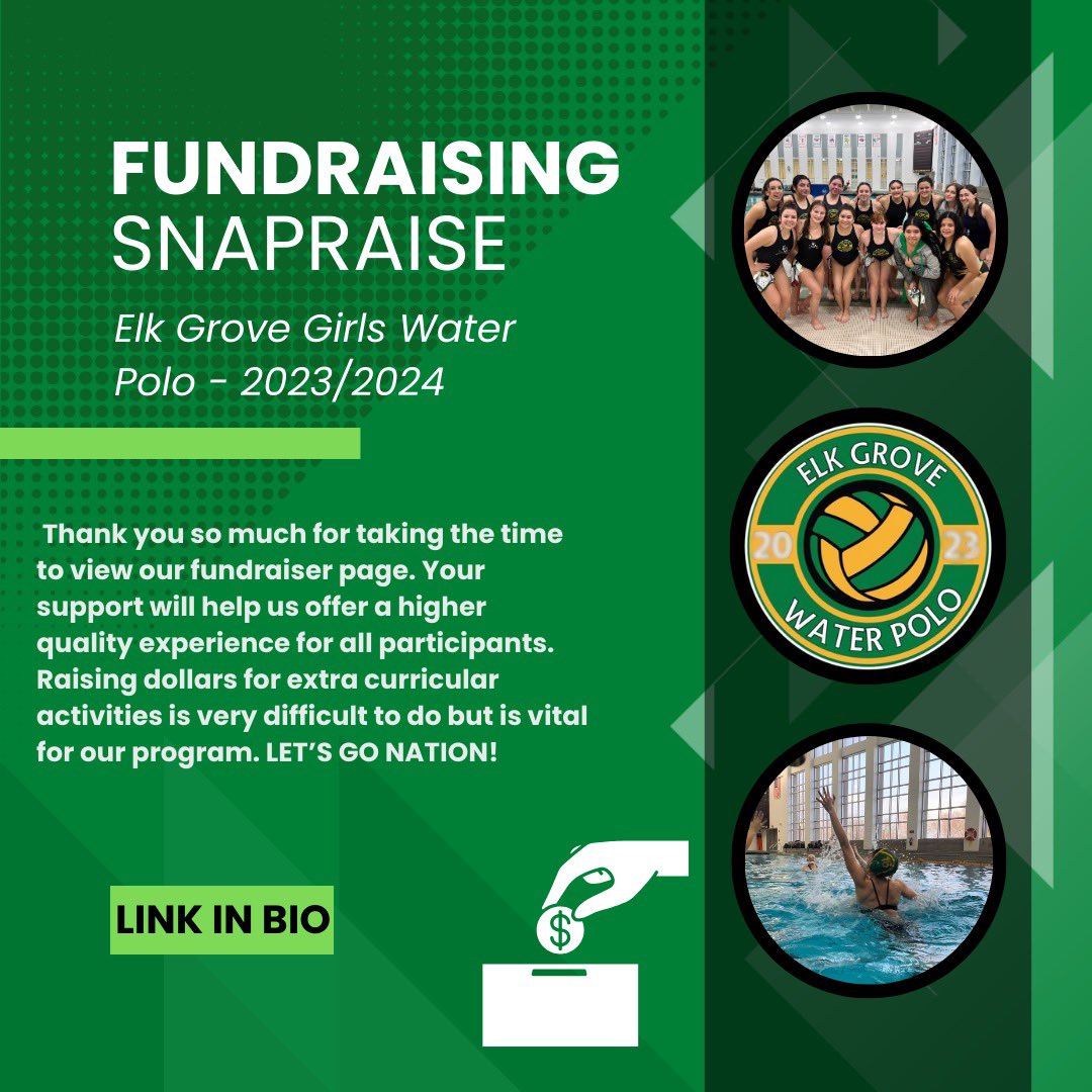 We appreciate any and all donations to help our program!! 💚💛 

Link to donate‼️ raise.snap.app/donors/elk-gro…
