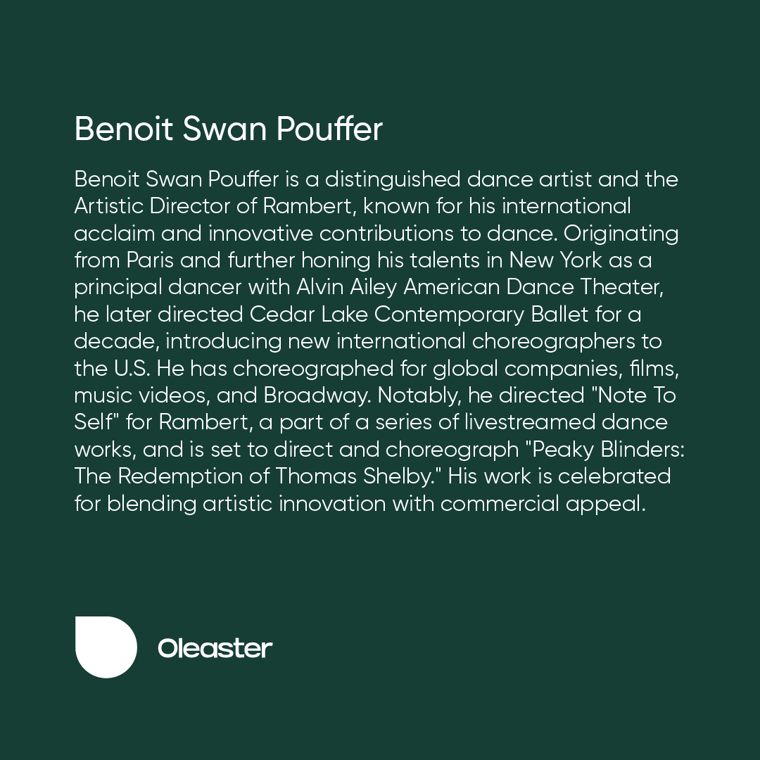 natureholdings's tweet photo. We are delighted to announce that renowned choreographer and artistic director Benoit Swan Pouffer has joined Oleaster's Advisory Board! 🌿💃   Invest In Nature: https://t.co/OqspBmHcHx 🌳 #Oleaster #InvestInNature #Investing https://t.co/livbcZpRH9