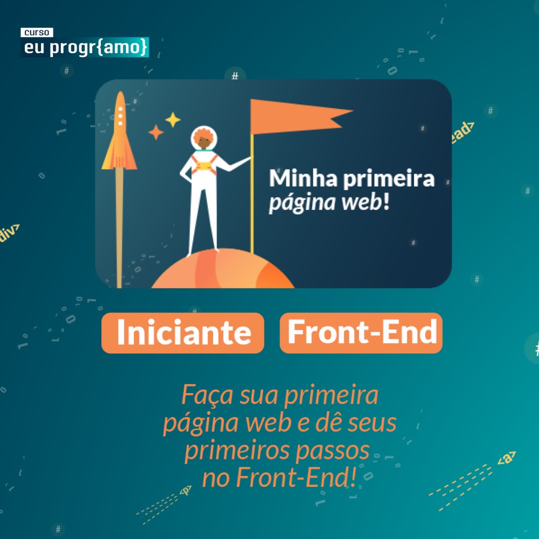 programaria's tweet image. 🚀Ainda dá tempo de aproveitar nosso desconto especial de 25% nos cursos #EuProgrAmo! 

Quer iniciar na programação? Vem! Aulas online, suporte de tutoras, interação com alunes e construção de um projeto final. 

Use o cupom 8M25 e faça sua matrícula!

🔗Link na bio!