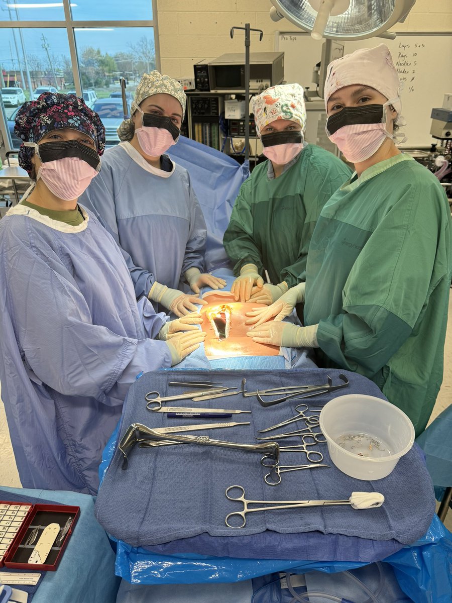 tcatmboro's tweet image. Yesterday was open lab day in Surgical Technology! We love seeing our students take advantage of the extra lab time given to them!

#surgicaltechnology #surgtech #tcatproud