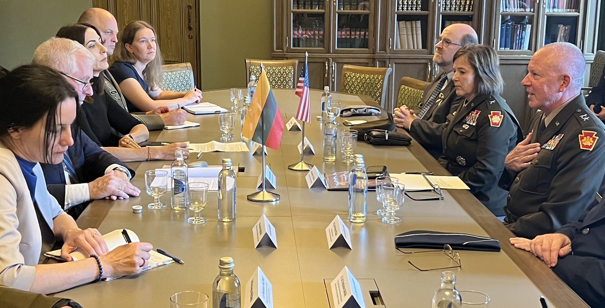 20 years ago, today our @LTU_MOD partners officially became a member state of <a href="/NATO/">NATO</a>. Congratulations and we look forward to continuing a bright future together! #WeAreNATO #StrongerTogether. Ginklo Broliai!