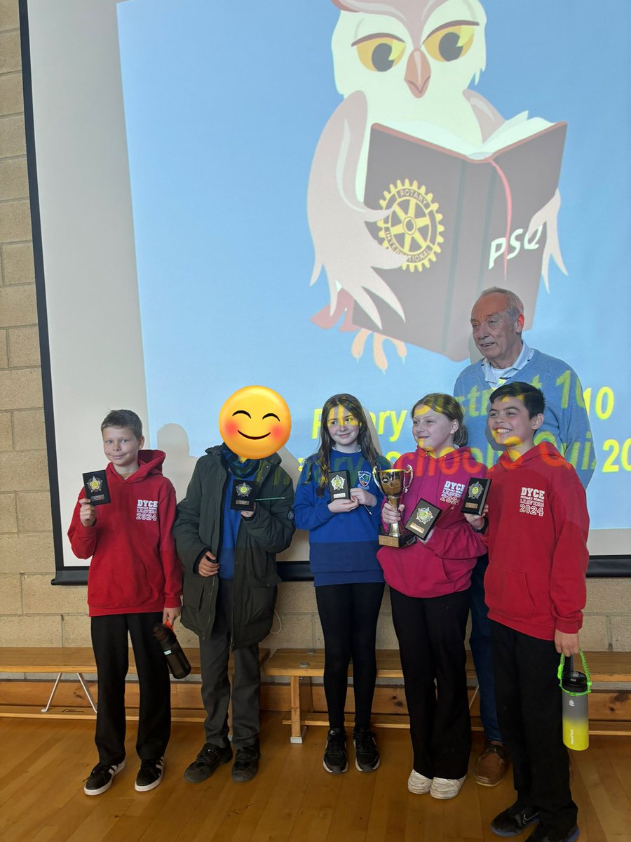 WE WON!! Great effort from
both  teams at the <a href="/Rotary/">Rotary International</a> quiz. Onto the next round! @DycePrimary