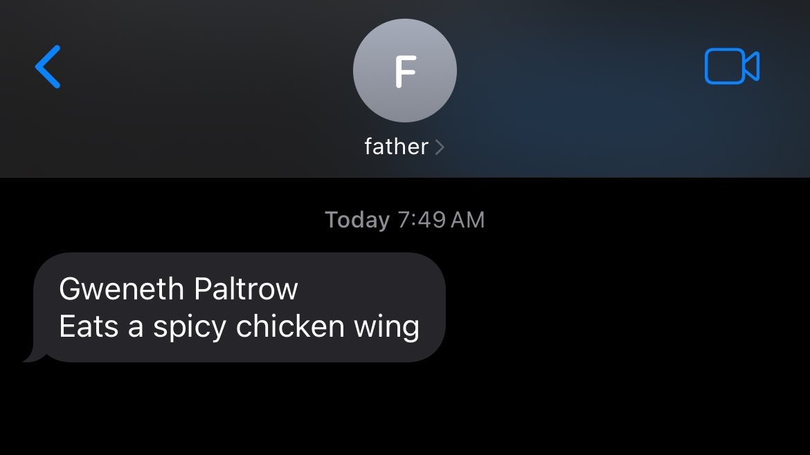 Dad just learned about Hot Ones