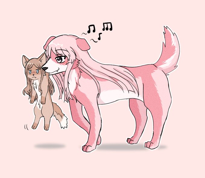 「long hair tail wagging」 illustration images(Latest)