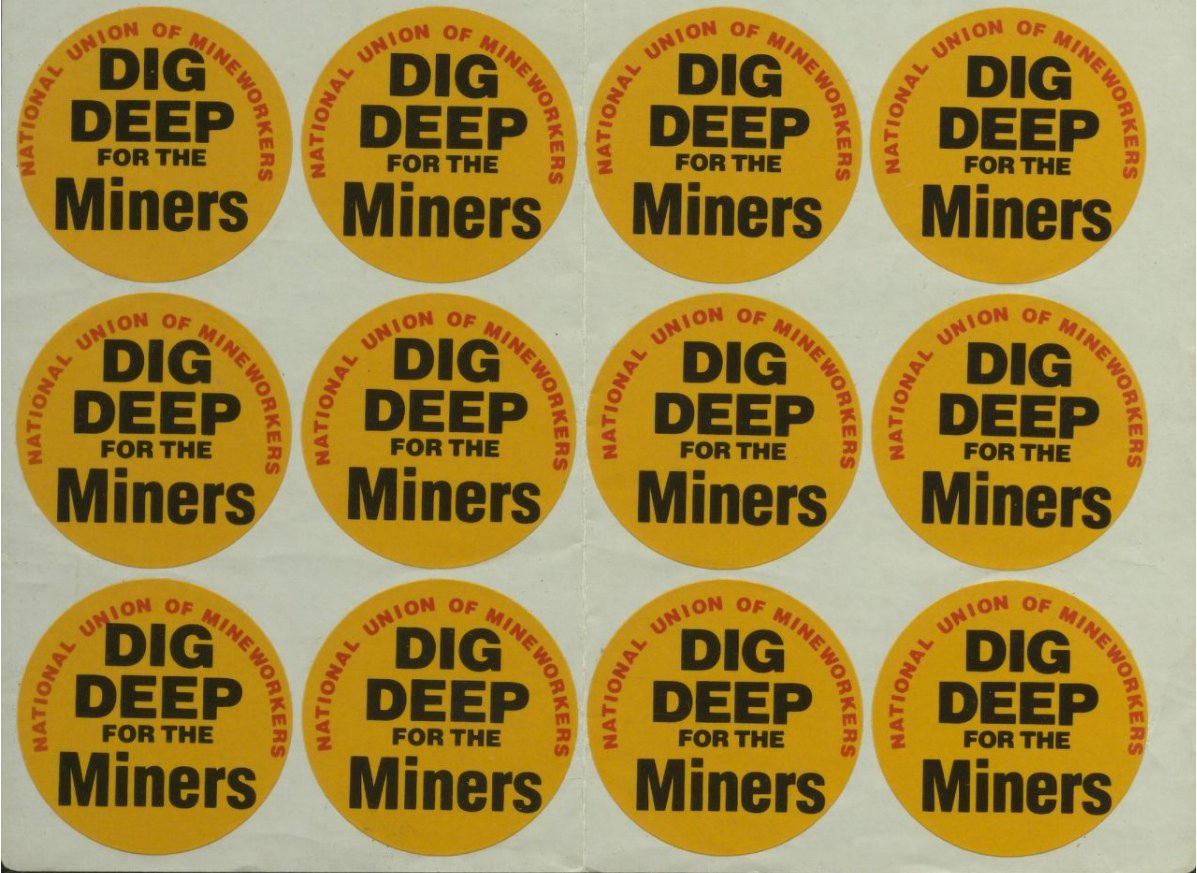 Don't forget that our COAL NOT DOLE exhibition is on now. If you're on Warwick Uni campus next week why not drop by and see it? #MinersStrike #miners #1980s