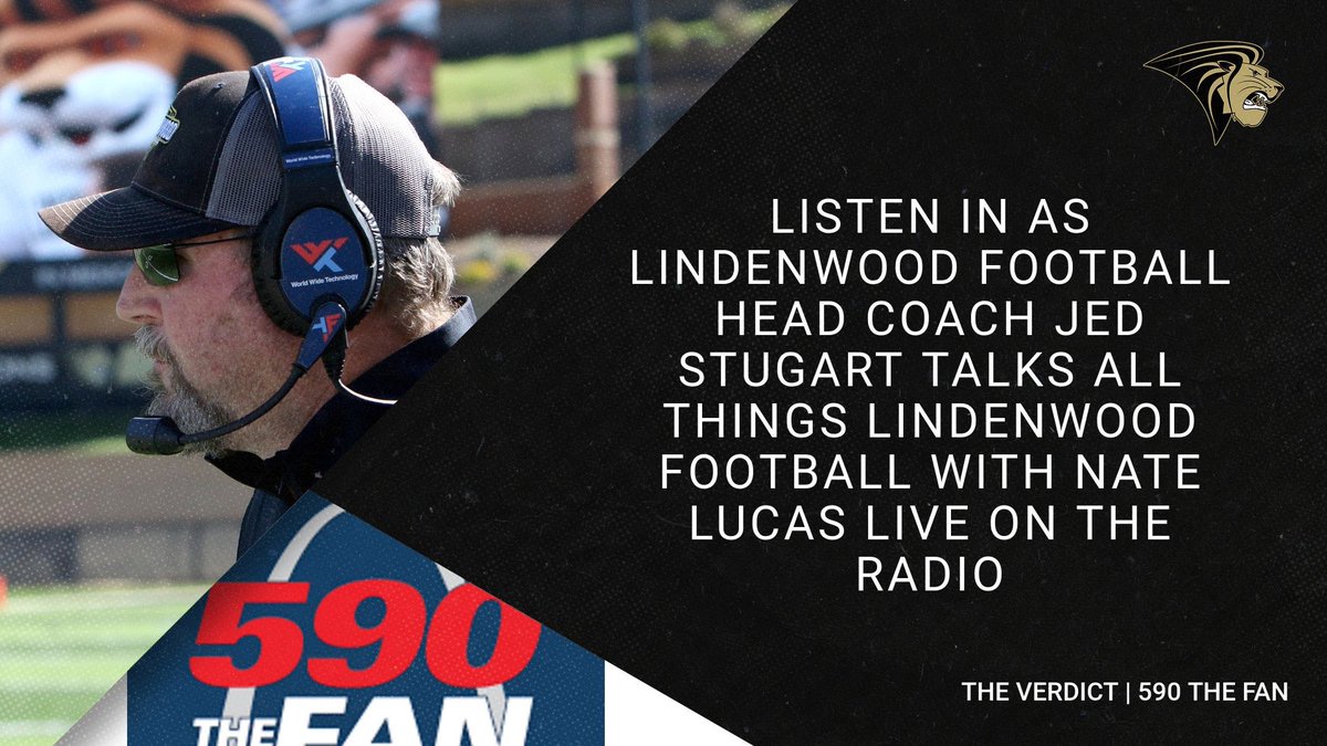 With spring ball underway and season tickets on sale, @stugfb joins @nlucas0 on @590TheFan this afternoon at 2️⃣:0️⃣0️⃣ p.m. to talk all things @LindenwoodFB 🦁🏈 🎧 | tinyurl.com/5bcdr96f 🎟️ | tinyurl.com/2zce6v6s #NewLevel