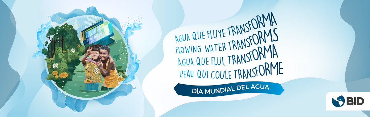 Celebremos o Dia Mundial da Água! 💧 O nosso compromisso é fornecer serviços de água e saneamento sustentáveis, resilientes e inclusivos para melhorar a vida na nossa região. Junte-se a nós nessa importante missão bit.ly/3TaXvLZ #DiaMundialdaÁgua #Águaepaz