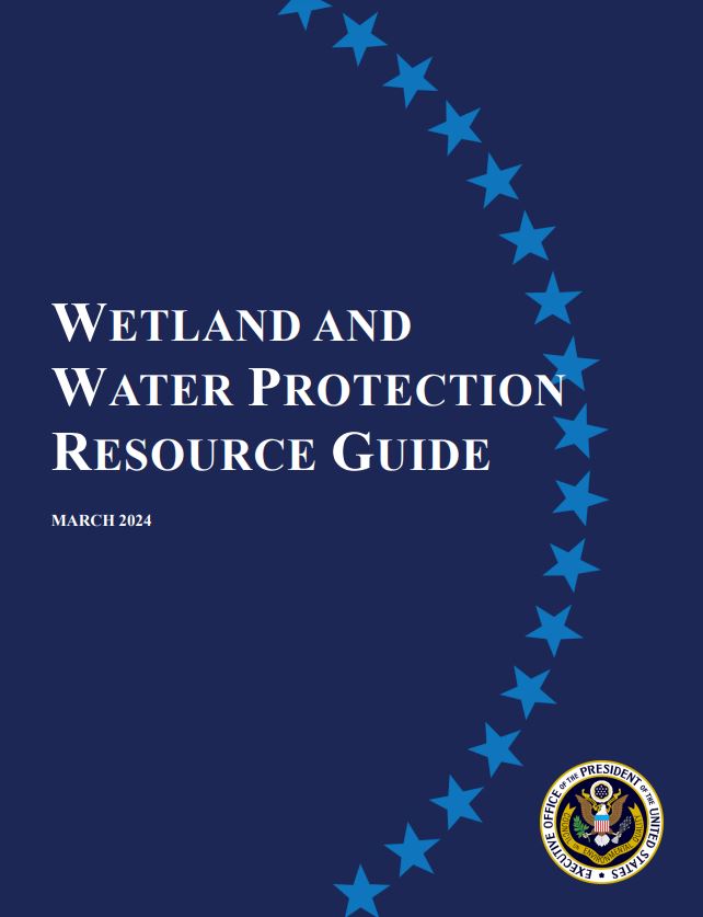 Just released: The Wetland and Water Protection Resource Guide highlights technical assistance and funding opportunities available across the federal government: whitehouse.gov/wp-content/upl…