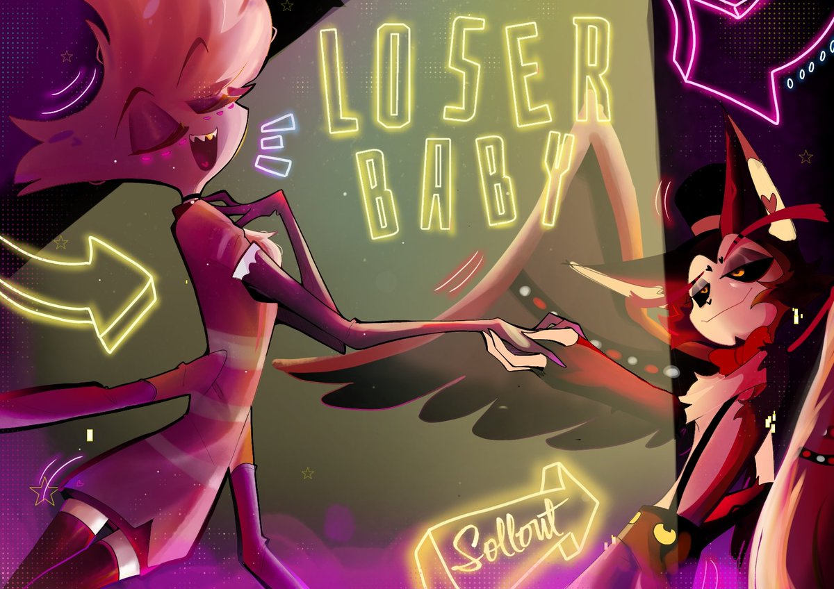 #huskerdustfanart #huskerdust #hazbinhotel ame como se toman de la manita en el musical