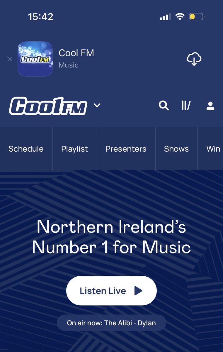 meganjferguson's tweet photo. Alibi being played on Northern Ireland’s top radio at peak time again…@dyl_an our gal is getting big https://t.co/5dh4wB9ZS2