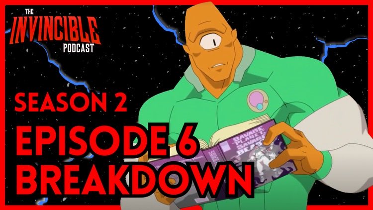 InvincibleCast's tweet photo. We’re back with another episode on YouTube and podcasts services everywhere!

-Episode 5 Listener Emails
-Latest Invincible News
-Another @InvincibleGtG Giveaway
-Episode 6 Recap &amp; Discussion!

Check it out!
https://t.co/hrCViS4Wg6 https://t.co/LakZf1VsJc