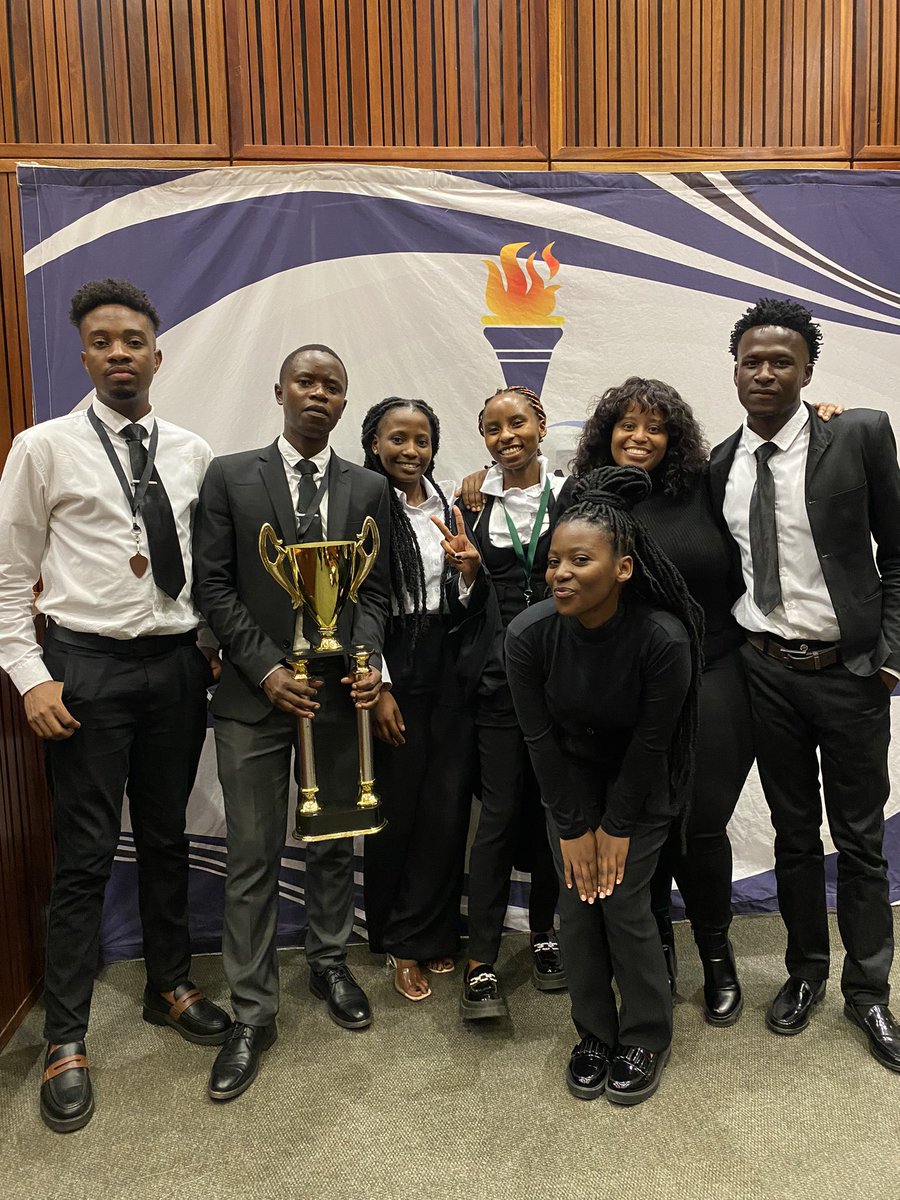 kgopotjo_lebepe's tweet photo. The late nights &amp; work paid off. 🫱🏾‍🫲🏿 The 1st annual UNISA BLA(sc) Moot Court and I had the pleasure to train these amazing UNISA Law students as a UNISA alumni myself.

An amazing feeling to see the students do so well. The future of our the legal fraternity is in good hands. ⚖️ https://t.co/0N6VMJceW9