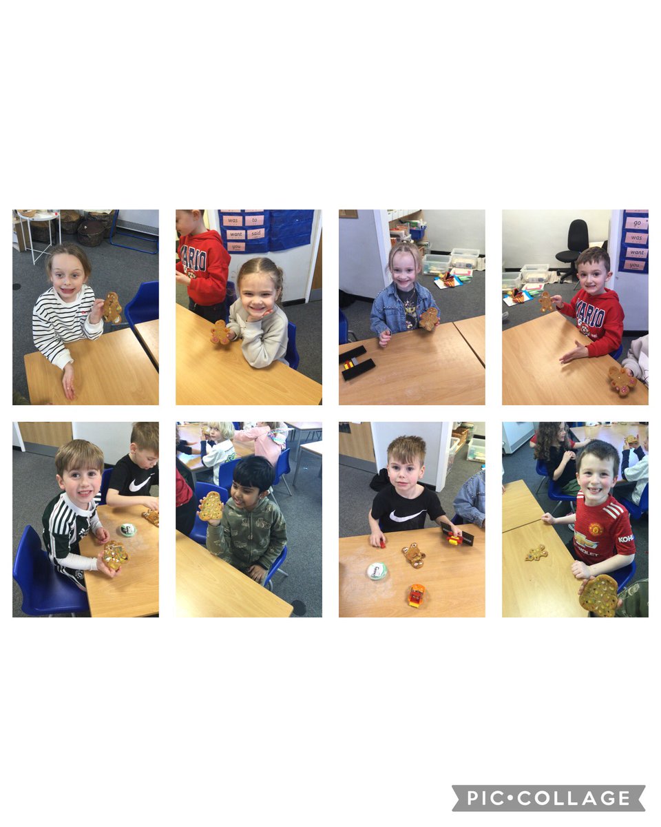 In English, #Year1GA have been writing instructions on how to make a gingerbread man. Today they have used their instructions to make their own gingerbread men! #EnglishEdGA #DTEdGA