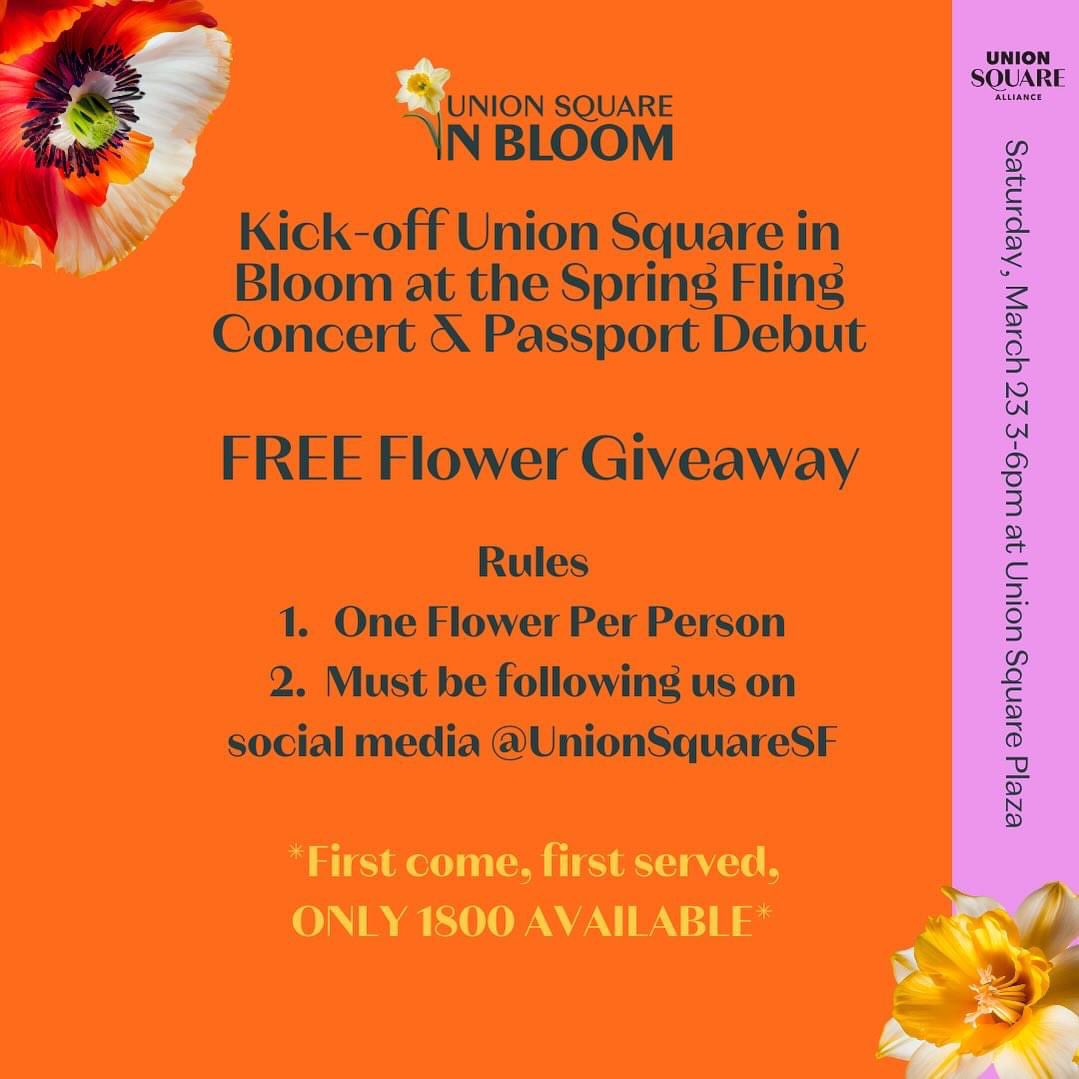 David Perry & Associates, Inc (@dpna) on Twitter photo Media Advisory/Coverage Request: Tomorrow, Saturday, March 23 (3pm ‘til 6pm) <a href="/UnionSquareSF/">Union Square, SF</a> is Officially Blooming! Hotels, restaurants, bars & merchants burst w/floral decor. Kick Off includes concert, flower giveaway, and “Bloom Passport” unveiling.
davidperry.com/newsroom/union… Media Advisory/Coverage Request: Tomorrow, Saturday, March 23 (3pm ‘til 6pm) <a href="/UnionSquareSF/">Union Square, SF</a> is Officially Blooming! Hotels, restaurants, bars & merchants burst w/floral decor. Kick Off includes concert, flower giveaway, and “Bloom Passport” unveiling.
davidperry.com/newsroom/union…