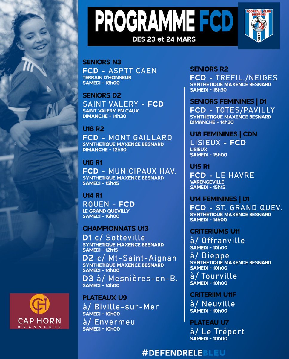 FcDieppe's tweet image. 📆🔵⚪️