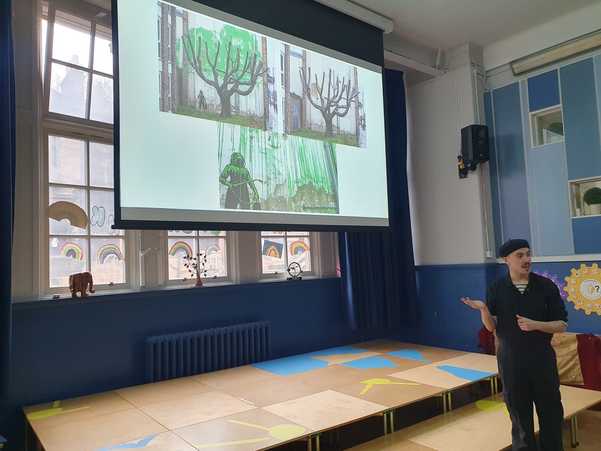 GarnetbankPrimary (@garnetbankps) on Twitter photo Introducing our new <a href="/GSofA/">The Glasgow School of Art</a> artist in residence! He will work with every child in school and in after school clubs - to create a mosaic and mural for our playground shelter! Our theme is 'seeds of hope'. <a href="/LfSScotland/">Learning for Sustainability Scotland</a> <a href="/EdISGlasgow/">EdIS Glasgow</a> <a href="/PlayLearnGrowG1/">Play, Learn & Grow Garnetbank Primary</a> Introducing our new <a href="/GSofA/">The Glasgow School of Art</a> artist in residence! He will work with every child in school and in after school clubs - to create a mosaic and mural for our playground shelter! Our theme is 'seeds of hope'. <a href="/LfSScotland/">Learning for Sustainability Scotland</a> <a href="/EdISGlasgow/">EdIS Glasgow</a> <a href="/PlayLearnGrowG1/">Play, Learn & Grow Garnetbank Primary</a>